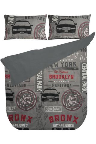 NEW YORKER POLYESTER DUVET COVER