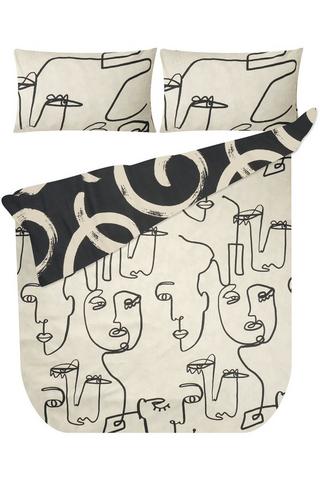 ELIZA FACE GENTLE TOUCH DUVET COVER