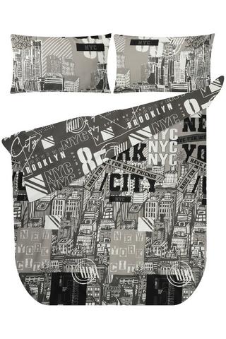 6 PIECE APPLE CITY GENTLE TOUCH DUVET COVER SET