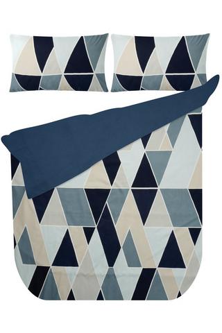 ANTHONY GEO POLYESTER DUVET COVER
