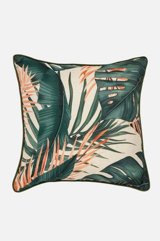 LEOPARD LEAF PRINTED SCATTER 50X50CM