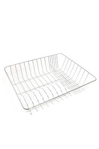 CHROME UTENSILS DISH RACK