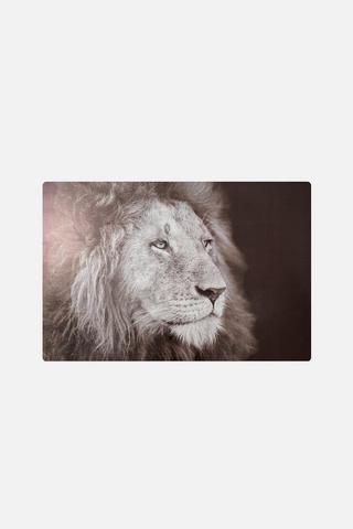 LION WALL ART 60X90CM