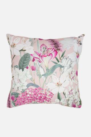 FLORAL PRINTED SCATTER COVER 43X43CM