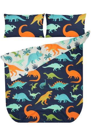 KIDS DINO PARK POLYESTER DUVET COVER