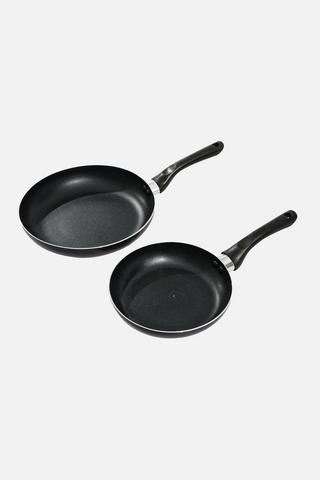 2 PIECE 20/24CM FRYING PAN SET