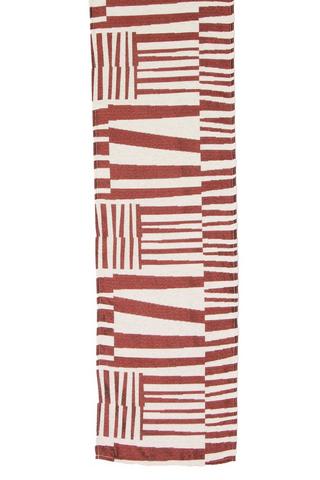 CHENILLE GEO TABLE RUNNER
