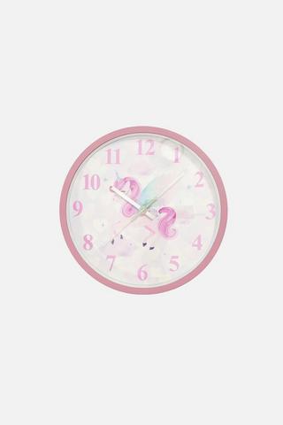 KIDS UNICORN WALL CLOCK