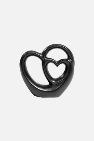 DUO HEART DECORATIVE ORNAMENT