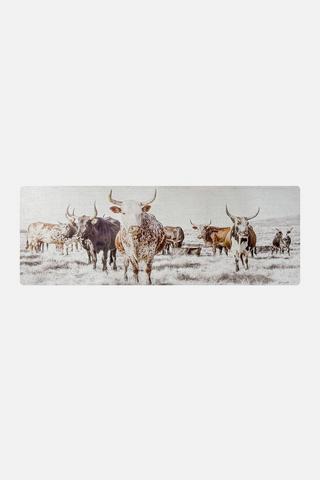 NGUNI GRAZING WALL ART 114X43CM
