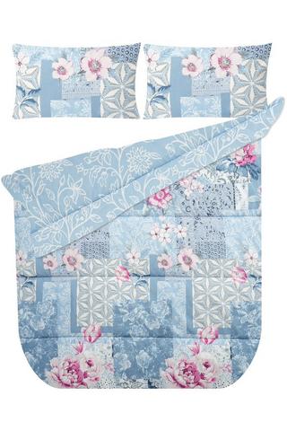 6 PIECE ISABEL PATCHWORK POLYESTER COMFORTER SET