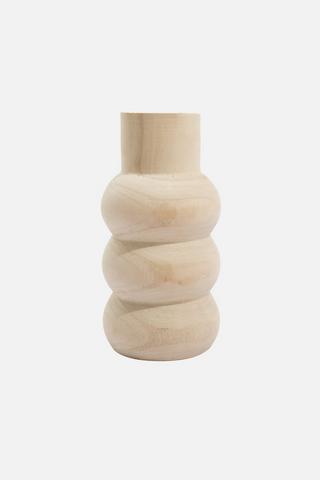 STACK RIB DECORATIVE VASE