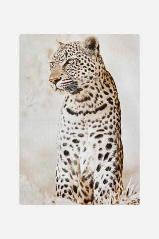 LEOPARD WALL ART 60X90CM