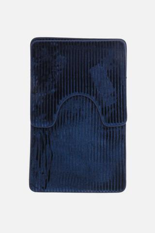 2 PIECE RIB LUX BATHMAT SET
