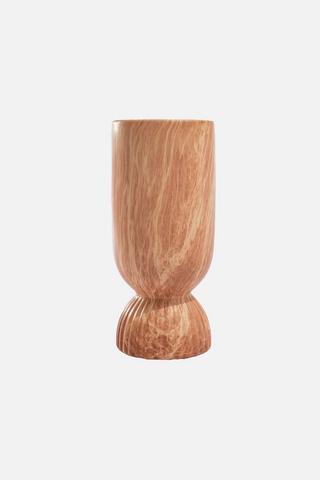 RUSTIC MARBLE DECORATIVE VASE