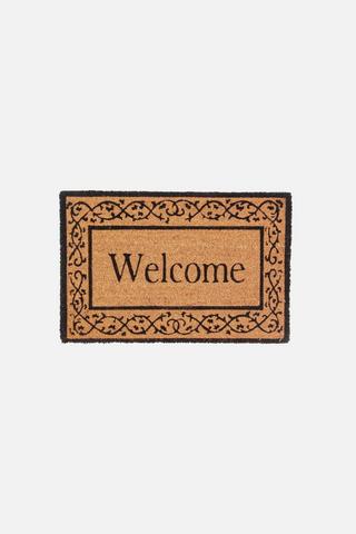 WELCOME COIR DOORMAT 40X60CM