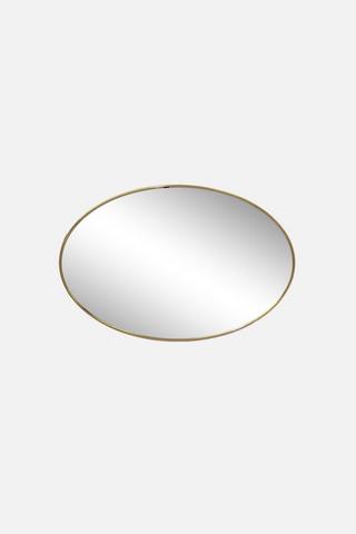 50CM OVAL MINIMALIST MIRROR