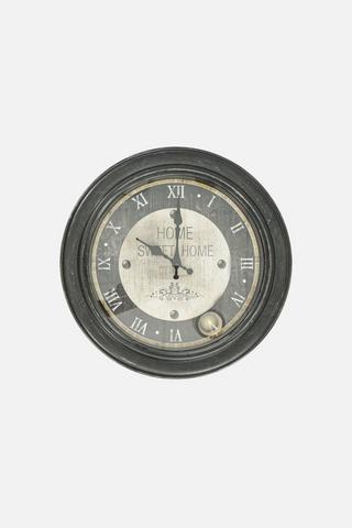 40CM SWEET HOME WALL CLOCK
