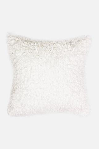 FAUX FEATHER FUR SCATTER 55X55CM