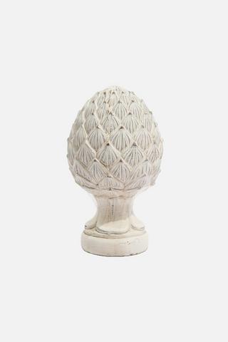 ARTICHOKA BRUSHED DECORATIVE ORNAMENT