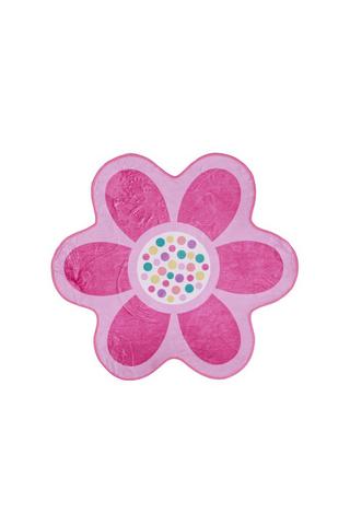 90CM KIDS DAISY SHAPED RUG