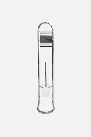 JASMINE CHROME TOILETBRUSH AND ROLL HOLDER