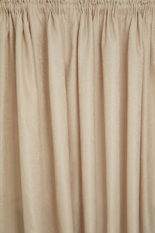 XW TEXTURED JACQUARD TAPED CURTAIN 290X218CM