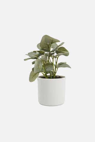 POTTED FAUX LILLY PAD
