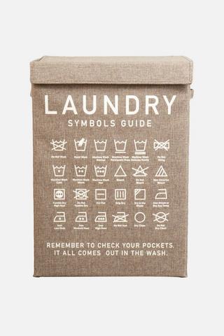 FLIP  TOP LAUNDRY BASKET