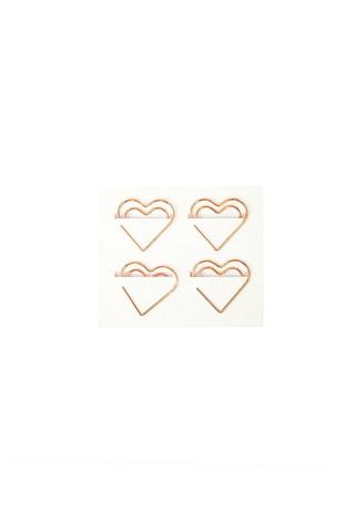 HEART PAPER CLIPS