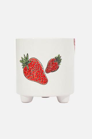STRAWBERRY DECORATIVE PLANTER