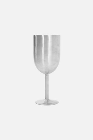 STAINLESS STEEL WINE GLASS