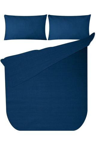 PLAIN POLYCOTTON DUVET COVER