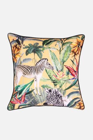 ZEBRA JUNGLE PRINTED SCATTER 50X50CM