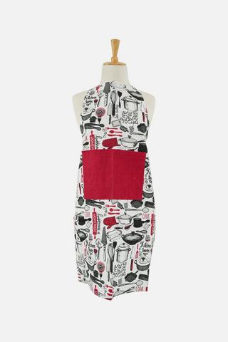 OPEN KITCHEN PRINTED APRON