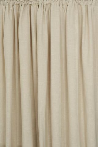 XW LINEN TAPED CURTAIN 270X218CM