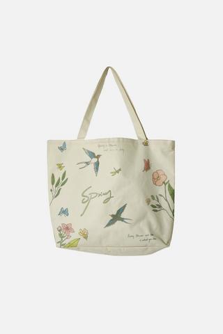 SPRING TOTE BAG 40X30CM