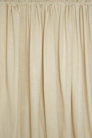 XW LINEN TAPED CURTAIN 270X218CM