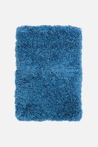 SINGLE GENEVA SHAGGY BATHMAT