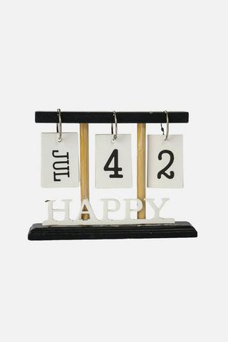 DESK CALENDER DECORATIVE ORNAMENT