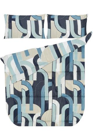 ZAYN GEO POLYESTER COMFORTER