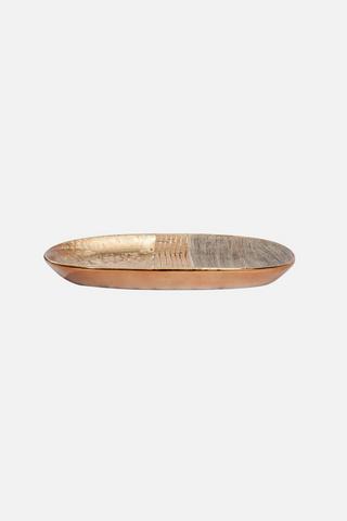 TEXTURED DECORATIVE PLATTER