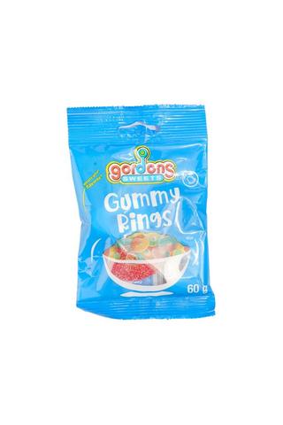 60G GORDONS GUMMY RINGS