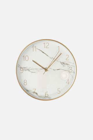 30CM MARBLE WALL CLOCK