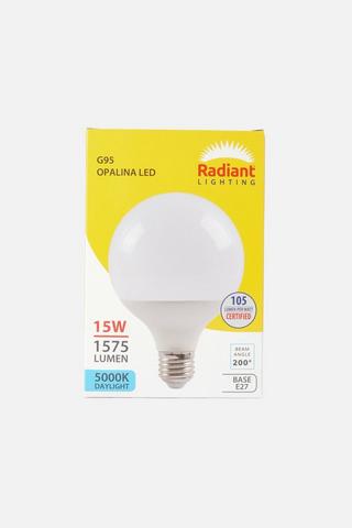 RADIANT G95 OPALINA LED LIGHT BULB