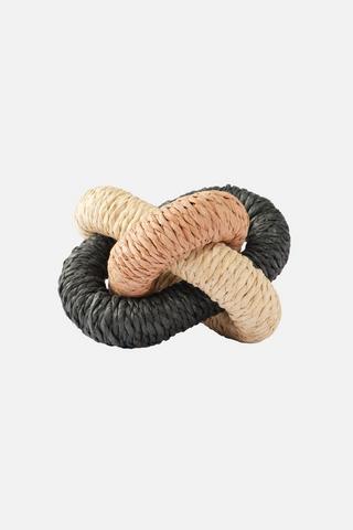 KNOT BALL DECORATIVE ORNAMENT