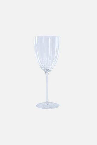 SCALLOP WINE GLASS