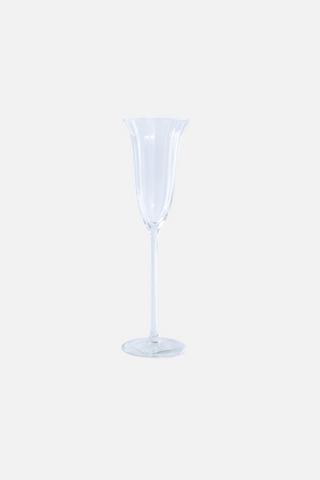 ORNATE CHAMPAGNE GLASS