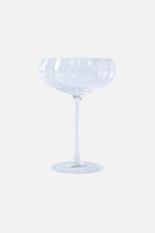 SCALLOP COUPE CHAMPAGNE GLASS