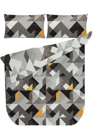 6 PIECE KENZO GEO GENTLE TOUCH DUVET COVER